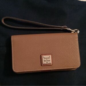 Dooney & Bourke Pebble Grain Fey Phone Wristlet